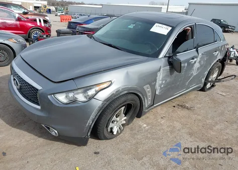 2017 Infiniti Qx70 z USA, uszkodzony, nr VIN JN8CS1MUXHM143749